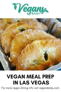 Vegan meal prep options in Las Vegas. For more vegan food in Las Vegas visit www.vegansbaby.com