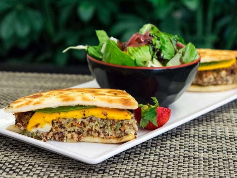 Vegan dishes at this great local spot, Zenaida's Cafe. For more vegan dining in Las Vegas, visit www.vegansbaby.com/vegansbaby2018