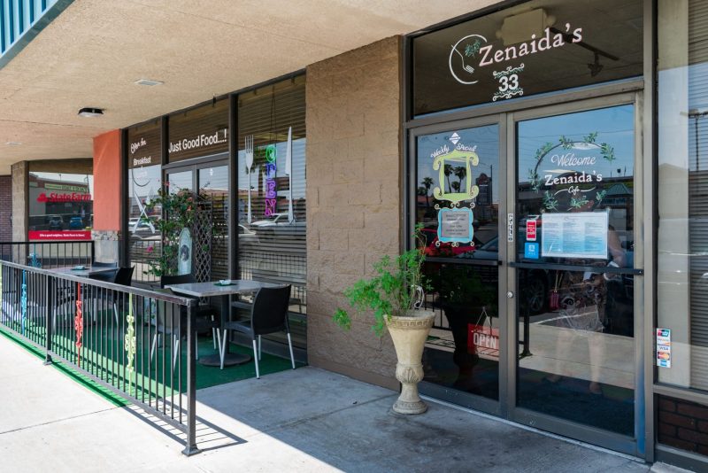 Vegan dishes at this great local spot, Zenaida's Cafe. For more vegan dining in Las Vegas, visit www.vegansbaby.com/vegansbaby2018