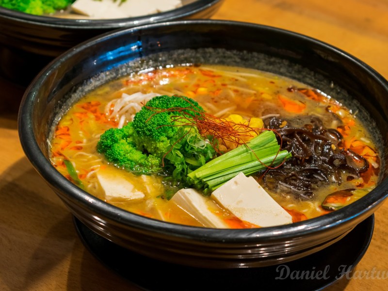 Sojo Ramen is the place to go for vegan ramen. For more vegan options in Las Vegas, visit www.vegansbaby.com