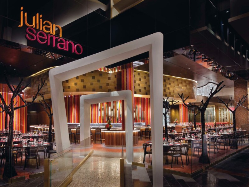 Vegan and vegetarian tapas can be found at Julian Serrano inside ARIA. For more vegan dining options, check out the complete Las Vegas vegan dining guide at www.vegansbaby.com/vegansbaby2018