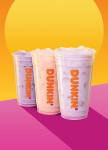 Dunkin' Donuts adds coconutmilk refreshers to menu. Find out what's vegan at Dunkin' Donuts. For more vegan dining visit www.vegansbaby.com