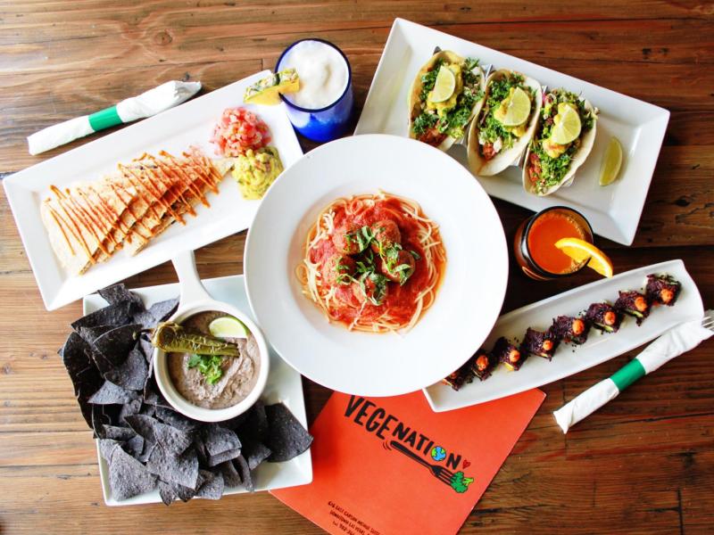 A look at the best vegan dining in Las Vegas. For more vegan food in Las Vegas, visit www.vegansbaby.com/vegansbaby2018