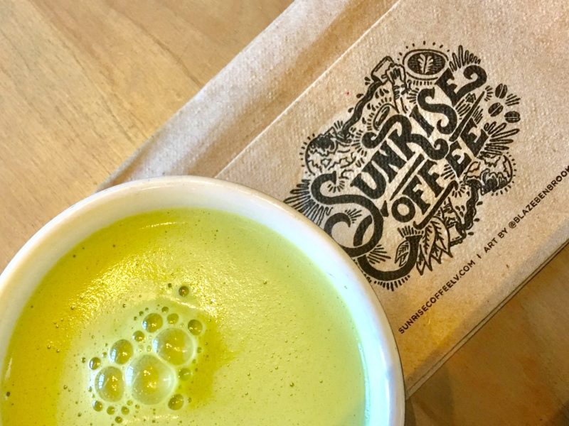 Sunrise Coffee has plenty of vegan options to enjoy at this coffee shop. For more vegan options in Las Vegas, visit www.vegansbaby.com/vegansbaby2018