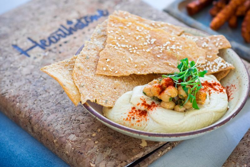 Hearthstone Cellar at Red Rock Resort has new vegan options. For more vegan dining in Las Vegas, visit www.vegansbaby.com/vegansbaby2018