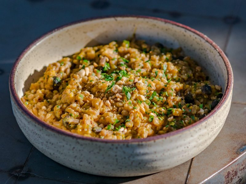Hearthstone Cellar at Red Rock Resort has new vegan options. For more vegan dining in Las Vegas, visit www.vegansbaby.com/vegansbaby2018