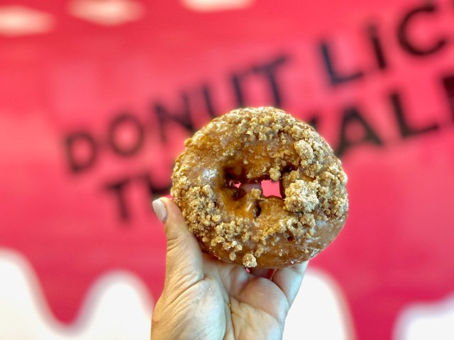 Celebrate National Donut Day with vegan donuts in Las Vegas. For more vegan food in Las Vegas visit www.vegansbaby.com