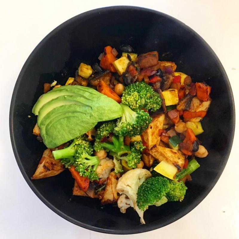 Protein House in Las Vegas serves a variety of healthy vegan dishes for breakfast, lunch and dinner. For more vegan dining options in Las Vegas, visit www.vegansbaby.com/vegansbaby2018
