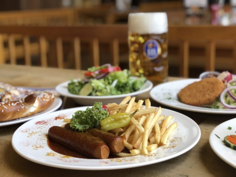 Hofbrauhaus Las Vegas has German vegan food. For more vegan dining options in Las Vegas, visit www.vegansbaby.com/vegansbaby2018