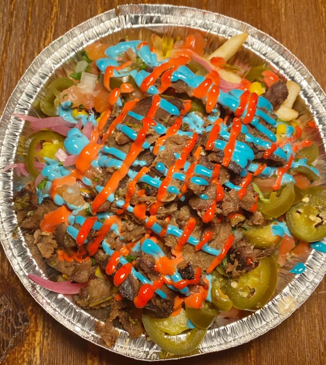 Five dishes to order at Taco Dive Bar, the all-vegan gaming bar in Las Vegas. For more vegan dining visit www.vegansbaby.com