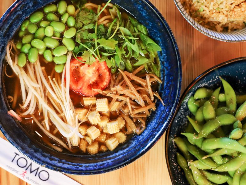 Tomo Noodles is a vegan-friendly restaurant in Las Vegas. Find out all the vegan options at Tomo now. For more vegan dining in Las Vegas, visit www.vegansbaby.com