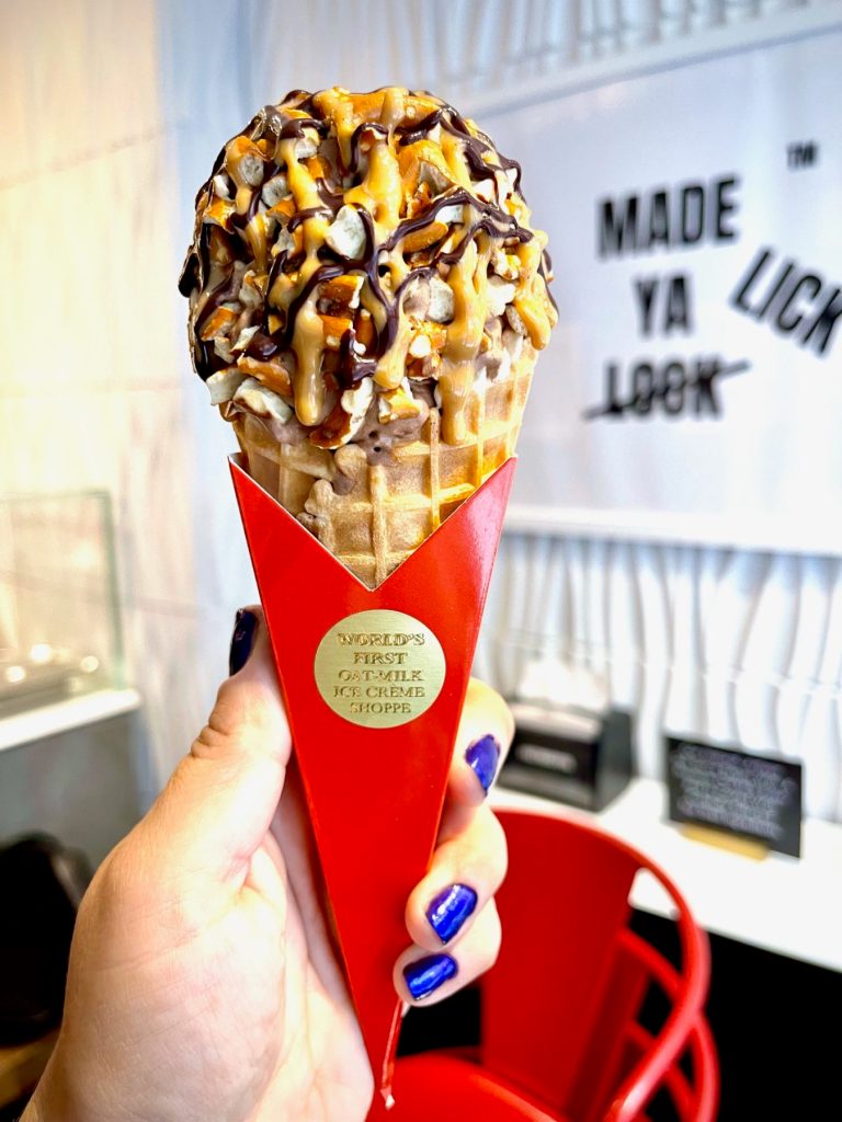 Whipped Urban Desert Lab is a vegan ice cream shop in the Lower East Side. For more vegan dining in New York City visit www.vegansbaby.com