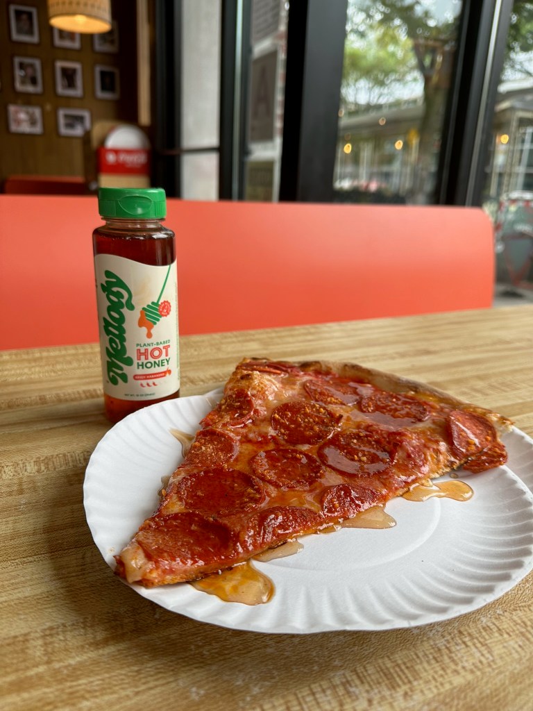 vegan pizza in NYC - Paulie Gee's slice shop - best vegan pizza NYC