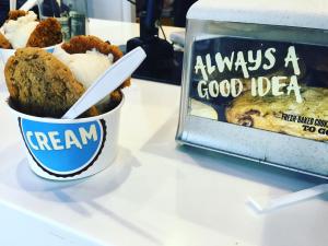 Say hello to the ultimate vegan ice cream sandwich at Cream. With two locations in Las Vegas, Cream's got your vegan ice cream craving covered. For more vegan eats in Las Vegas, visit www.vegansbaby.com/vegansbaby2018