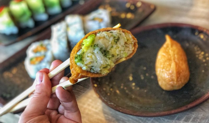 For all-you-can-eat vegan sushi in Las Vegas, visit Jjanga Steak & Sushi. For more vegan options in Las Vegas, visit www.vegansbaby.com
