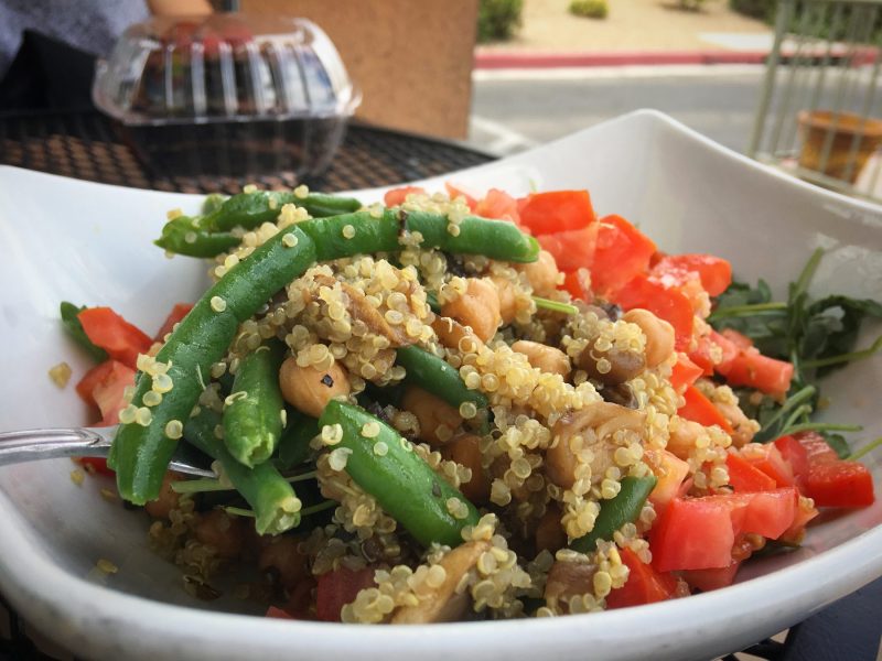 The 24-hour MadHouse Coffee features vegan food like the Impossible Burger and more. For more vegan dining in Las Vegas, visit www.vegansbaby.com/vegansbaby2018
