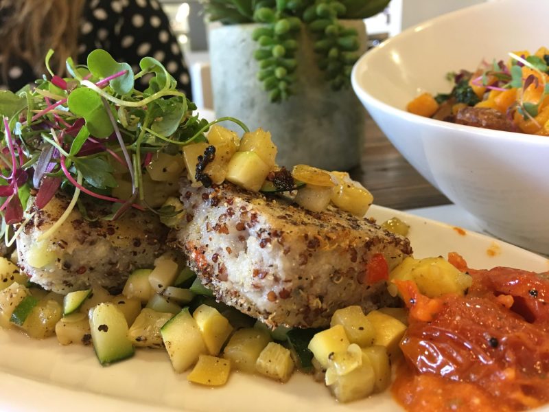 CRAFT Kitchen Las Vegas debuts its new vegan menu. For more vegan dining in Las Vegas, visit www.vegansbaby.com/vegansbaby2018