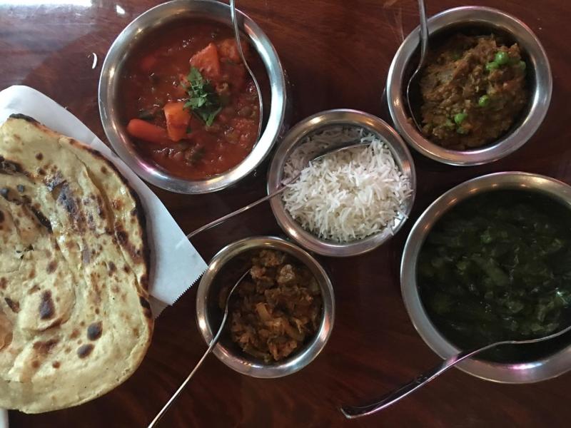 Devour all the vegan Indian food at Las Vegas' Curry Leaf. For more vegan dining options, visit www.vegansbaby.com/vegansbaby2018