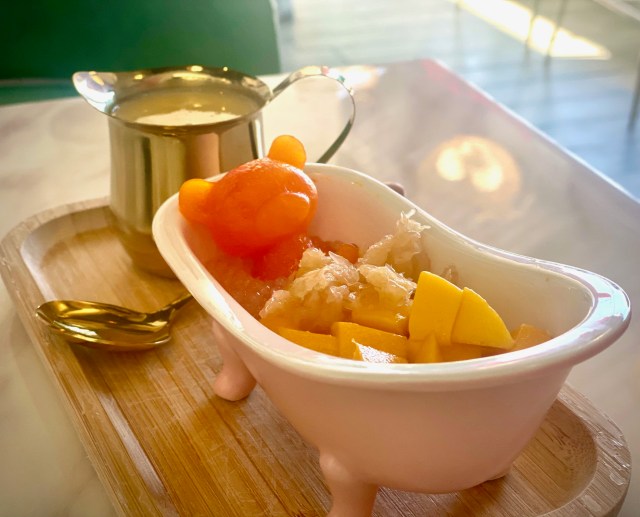 Sweet Talk is a vegan-friendly boba and dessert shop in Las Vegas. For more vegan options in Las Vegas visit www.vegansbaby.com
