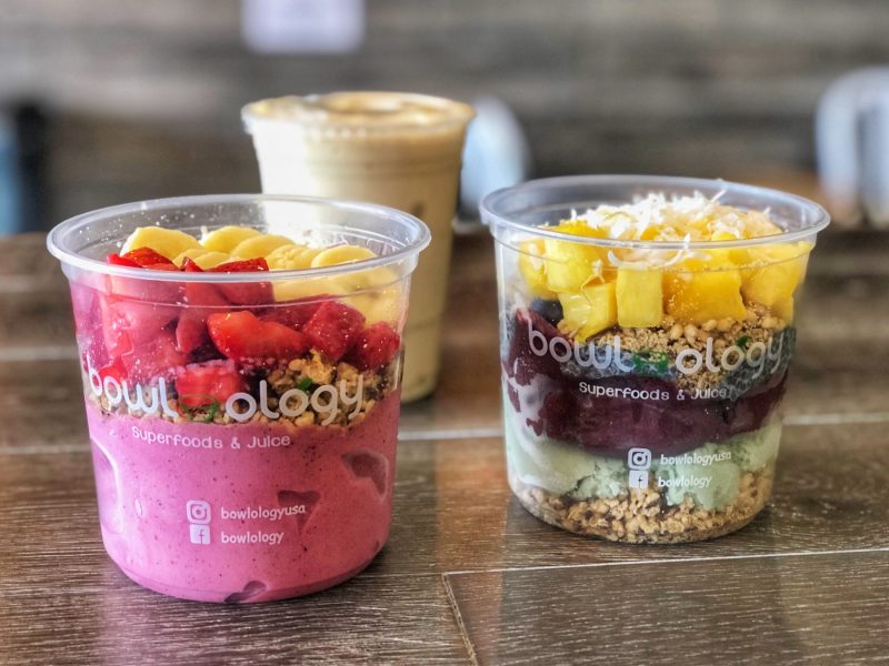 Bowlology is a vegan-friendly juice and smoothie bar that also serves acai bowls. For more vegan options in Las Vegas, visit www.vegansbaby.com
