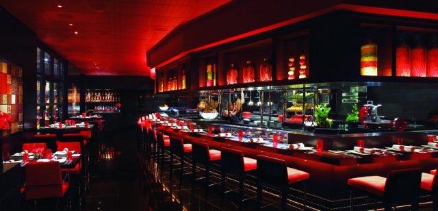 LAtelier by Joel Robuchon is a vegan-friendly restaurant in Las Vegas. For more vegan dining in Las Vegas, visit www.vegansbaby.com