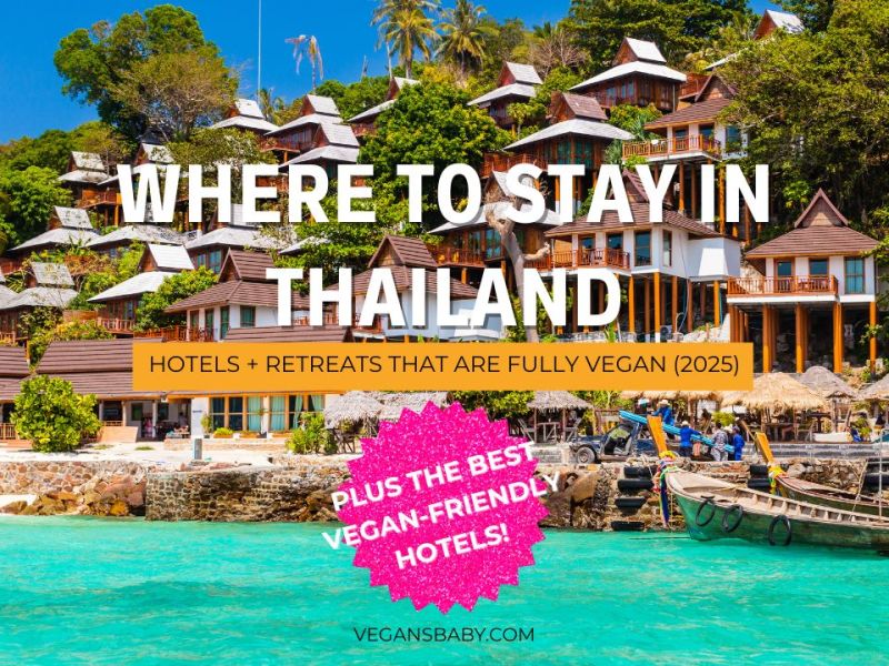 Where to stay Thailand that are fully vegan