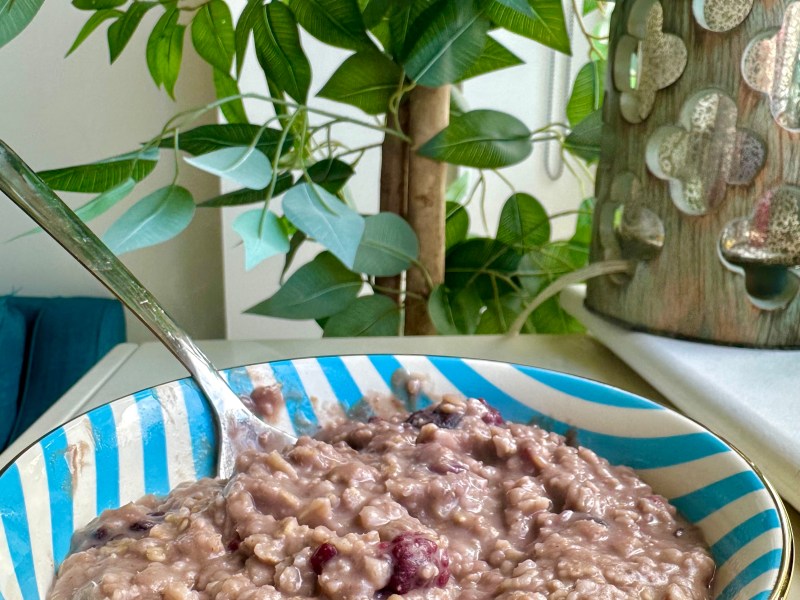 Vegan protein oatmeal recipe