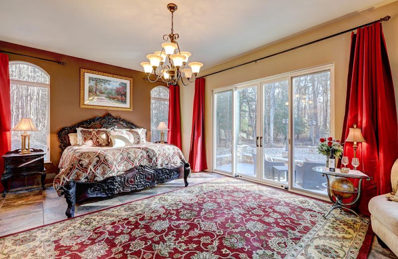 A room at Salisbury House, a vegan inn located in Bethany Beach, Delaware