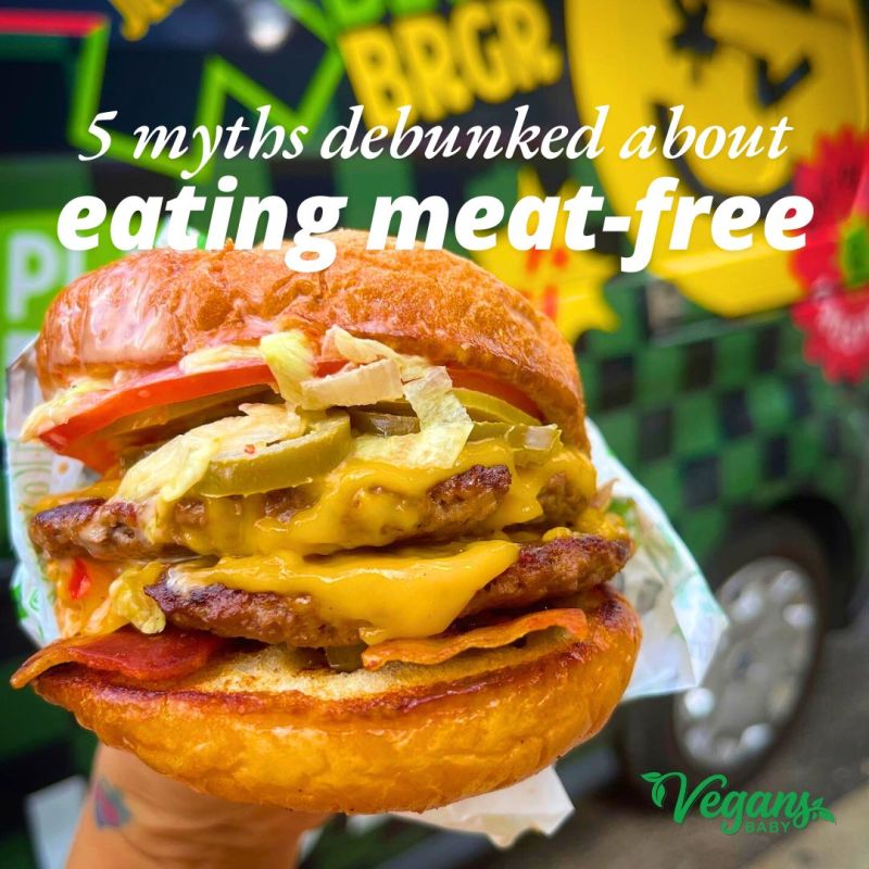 5 myths debunked about eating meat-free