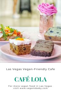 Cafe Lola is a vegan friendly cafe in Las Vegas with two locations. For more vegan-friendly dining visit vegansbaby.com