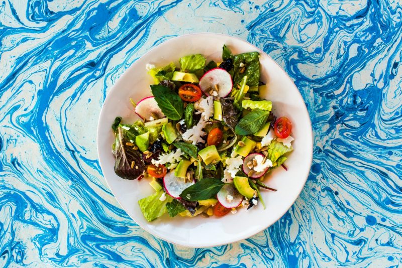 Flower Child, a vegan-friendly restaurant in Las Vegas, serves healthy, vegan and gluten-free vegan dishes. For more vegan dining in Las Vegas, visit www.vegansbaby.com/vegansbaby2018
