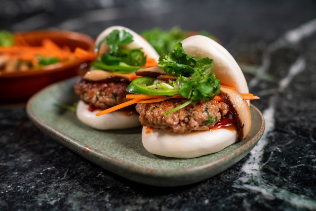 Impossible Foods debuts Impossible Pork Made From Plants in Las Vegas at CES. For more vegan dining news, visit www.vegansbaby.com
