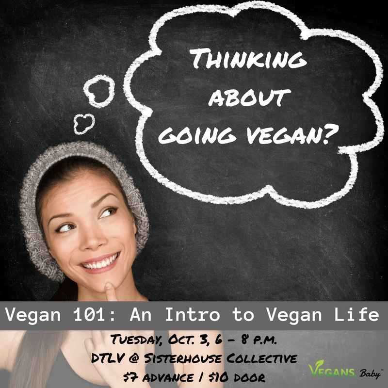 Want to learn more about adopting a vegan lifestyle? Join a panel of experts on Oct. 3 in Las Vegas to learn more! For vegan tips and more, visit www.vegansbaby.com/vegansbaby2018